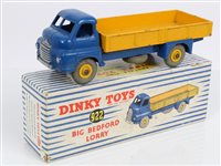 Lot 725 - Dinky Big Bedford Lorry no. 522, in a 922 box