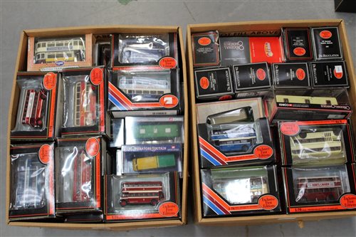 Lot 772 - Selection of diecast bus models - mostly EFE,...