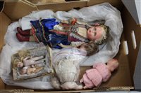 Lot 777 - Dolls - Victorian Bisque head boy doll with...