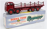 Lot 724 - Dinky Foden flat truck with chains no. 905, boxed