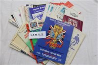 Lot 574 - Football programmes - large accumulation...