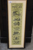 Lot 575 - Late 19th century double sided poster for P.T...