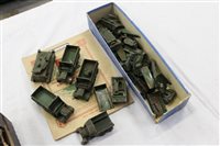 Lot 720 - Selection of early Dinky military vehicles...