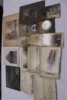 Lot 577 - Photographs - selection of Victorian...