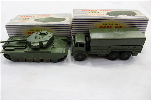 Lot 727 - Dinky 10-Ton Army Truck no. 622, Centurian...