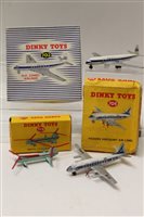 Lot 735 - Dinky - D. H. Comet Airliner no. 702, Bristol...