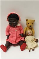 Lot 740 - Doll - small German, possibly Geobel 14/0,...