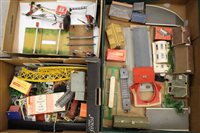 Lot 787 - Railway - three boxes of 0 and 00 gauge...