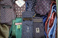 Lot 1037 - Collection of mainly silk ties - makers...