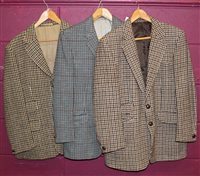 Lot 1049 - Gentlemen's country wear Clocksthing - Dunn &...