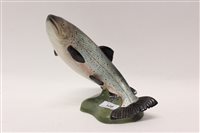 Lot 128 - Beswick model of a leaping salmon, model no. 2066