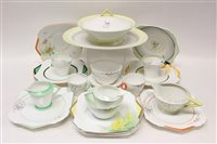 Lot 136 - Collection of 1930s Shelley tea and dinnerware...