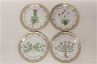 Lot 140 - Set of four good quality Royal Copenhagen...