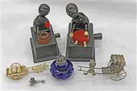 Lot 1715 - Two vintage African Automobiliamaton figures,...