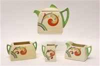 Lot 94 - Royal Doulton Syren D5102 pattern four piece...