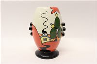 Lot 22 - Lorna Bailey vase - Marshland Cottage