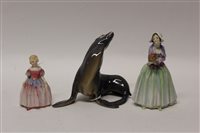 Lot 55 - Large Bing & Grondahl porcelain model of a...