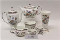 Lot 78 - Wedgwood Kutani Crane tea, coffee and dinner...