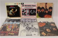 Lot 1663 - Selection of The Beatles LP records -...