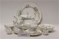 Lot 100 - Royal Albert Haworth pattern tea, coffee and...