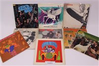 Lot 1614 - One box of LP vinyl records - some rare -...