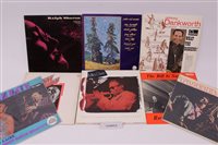 Lot 1618 - Four boxes of Jazz LP vinyl records - some...