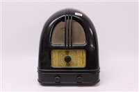 Lot 1545 - 1930s Philco 444 radio in a domed bakelite...