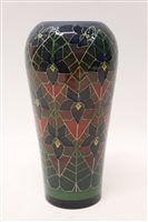 Lot 117 - Dennis China Works vase with tube-lined floral...