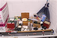 Lot 1756 - Collection of fishing equipment comprising...