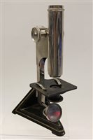 Lot 1532 - Late 19th / early 20th century Beck microscope...