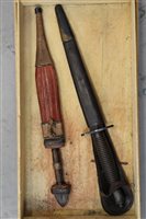 Lot 1749 - Second World War F-S fighting knife with...