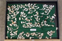 Lot 1665 - A comprehensive collection of clay pipes...