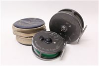 Lot 1664 - Hardy fly fishing reel Marquis 6 and Sharpes...