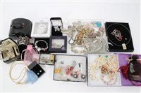 Lot 1305 - Large collection of costume Jewellerylery