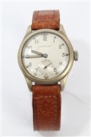 Lot 1318 - Second World War British Military wristWatches...