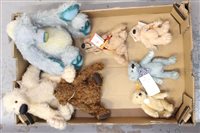 Lot 2855 - Seven teddy bears - to include Steiff and six...