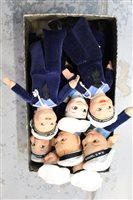 Lot 2856 - Collection of Sailor dolls by Norah Wellings,...