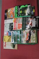 Lot 2957 - Lot motoring magazines and books - including...