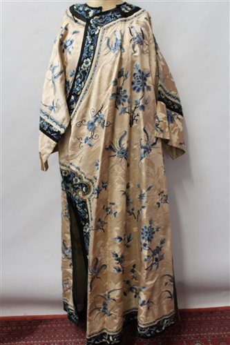 Lot 3050 - Chinese robe - late 19th century long-length...
