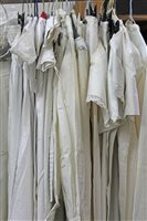 Lot 3072 - Selection of vintage white cotton, lace and...