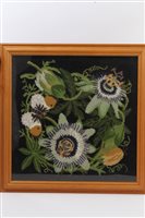 Lot 3116 - Textilesile Art - botanical and floral...