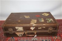 Lot 3139 - Large vintage wardrobe suitcase by Belber...