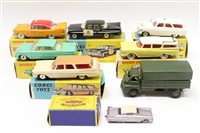 Lot 2827 - Dinky Plymouth Taxi no. 265, Rambler Cross...