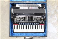 Lot 3693 - Italia Boston piano accordion 120 bass and 11...