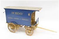 Lot 3701 - Scratch-built model of a horse-drawn Removals...