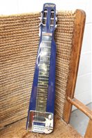 Lot 3715 - Jagard solid body electric lap guitar,...