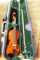 Lot 3728 - Modern half-size violin - 'The Messina', by...