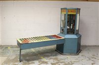 Lot 3740 - 1950s / 1960s fairground Bingo game, the...