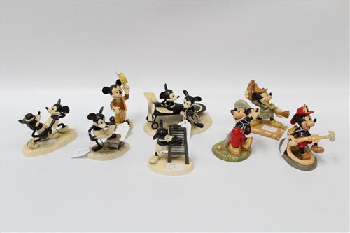 Lot 3756 - Eight Royal Doulton Disney Showcase Collection...