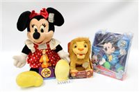 Lot 3762 - Disney - large selection of soft toys, models,...